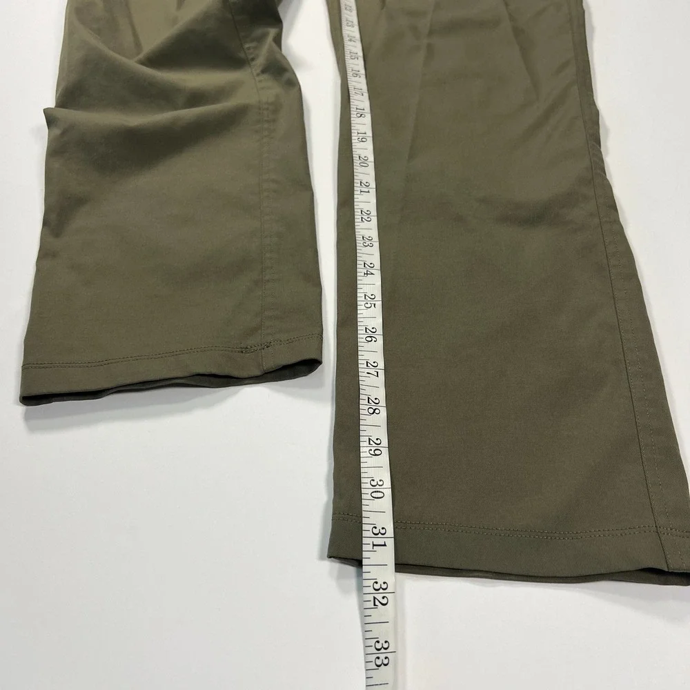 Outdoor Voices TechTwill Birdie Pant Mens M Olive Green Golf Chino‎ Recycled
